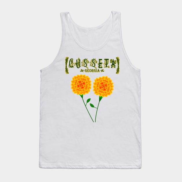 Cusseta Georgia Tank Top by MoMido